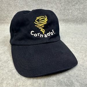 Cornados Hat Cap Adult OSFA Black Strapback Baseball Hat Chips Food Casual Dad